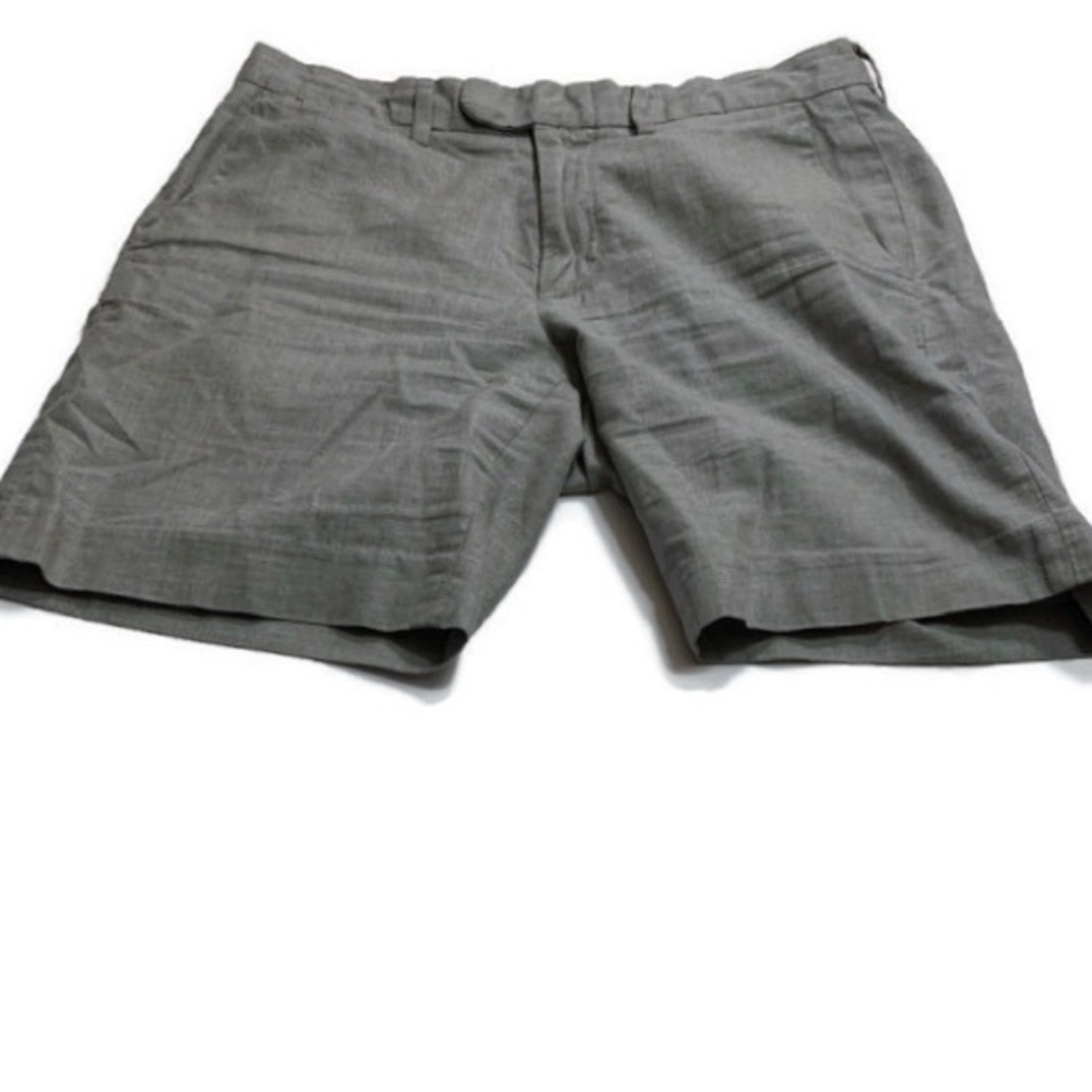 J Crew Club Mens 29 Flat Front Shorts Chinos Gray